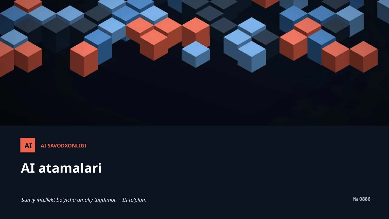 AI SAVODXONLIGI 1