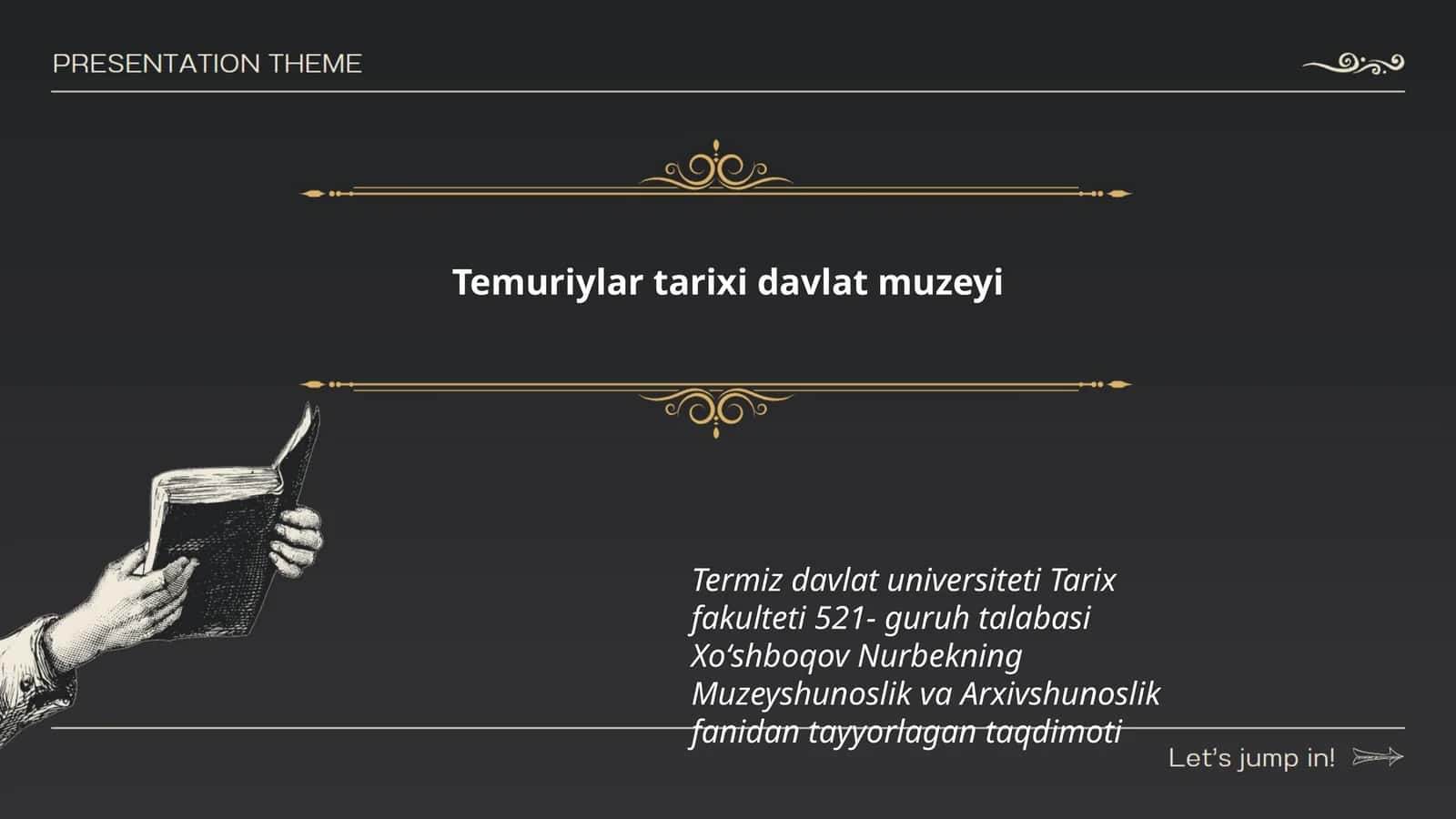 Temuriylar tarixi davlat muzeyi 1