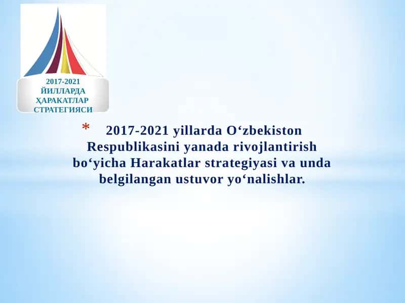 Harakatlar strategiyasi 2017-2021 1