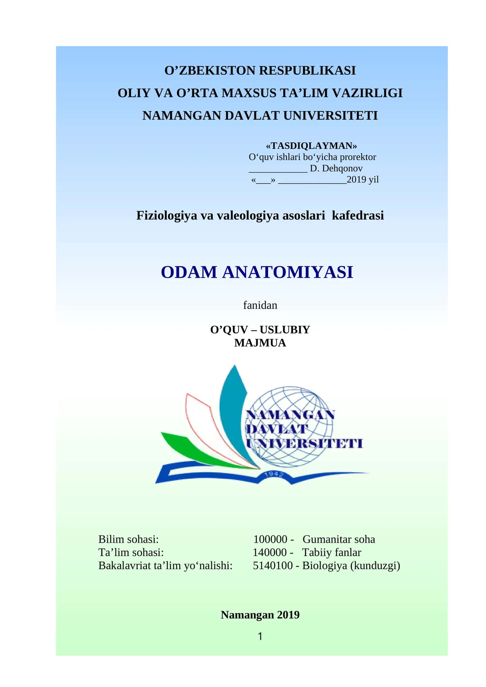 ODAM ANATOMIYASI 1