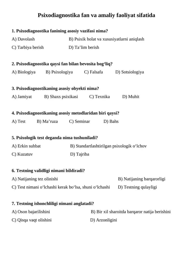 Psixodiagnostika 1