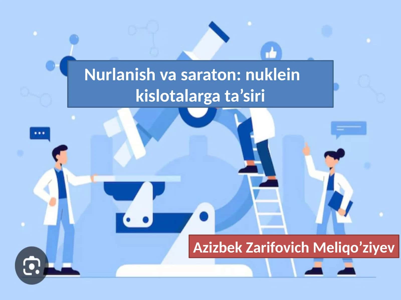 Nurlanish va saraton: nuklein kislotalarga ta’siri 1