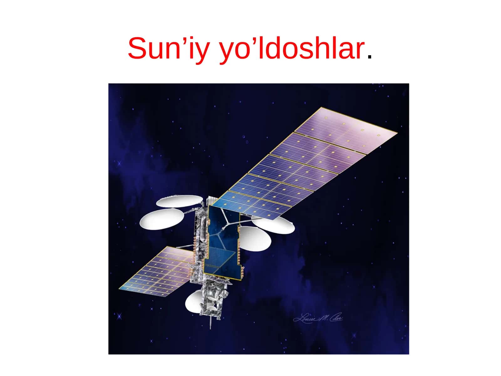 Sun’iy yo’ldoshlar 1