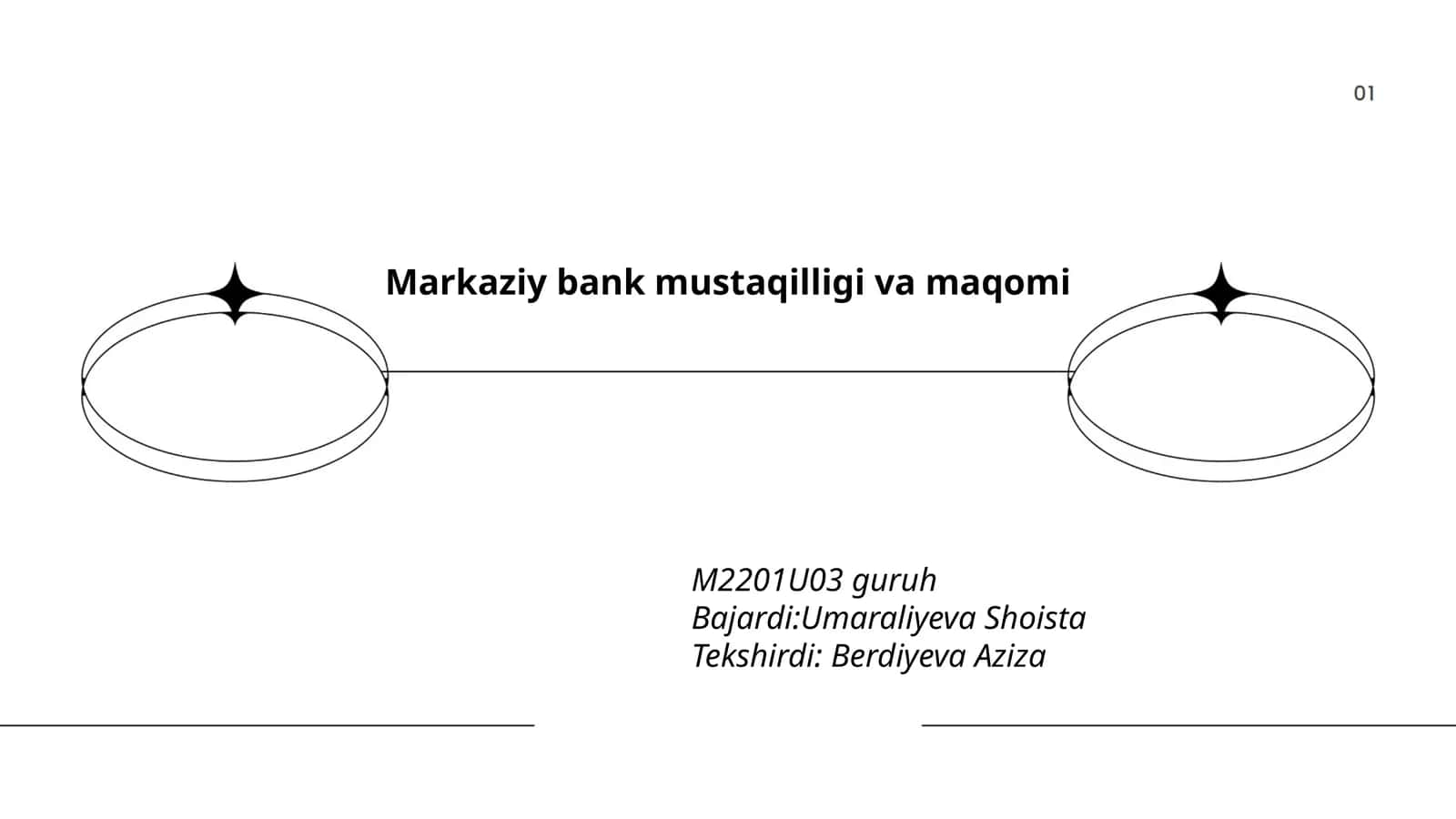 Markaziy bank mustaqilligi va maqomi 1