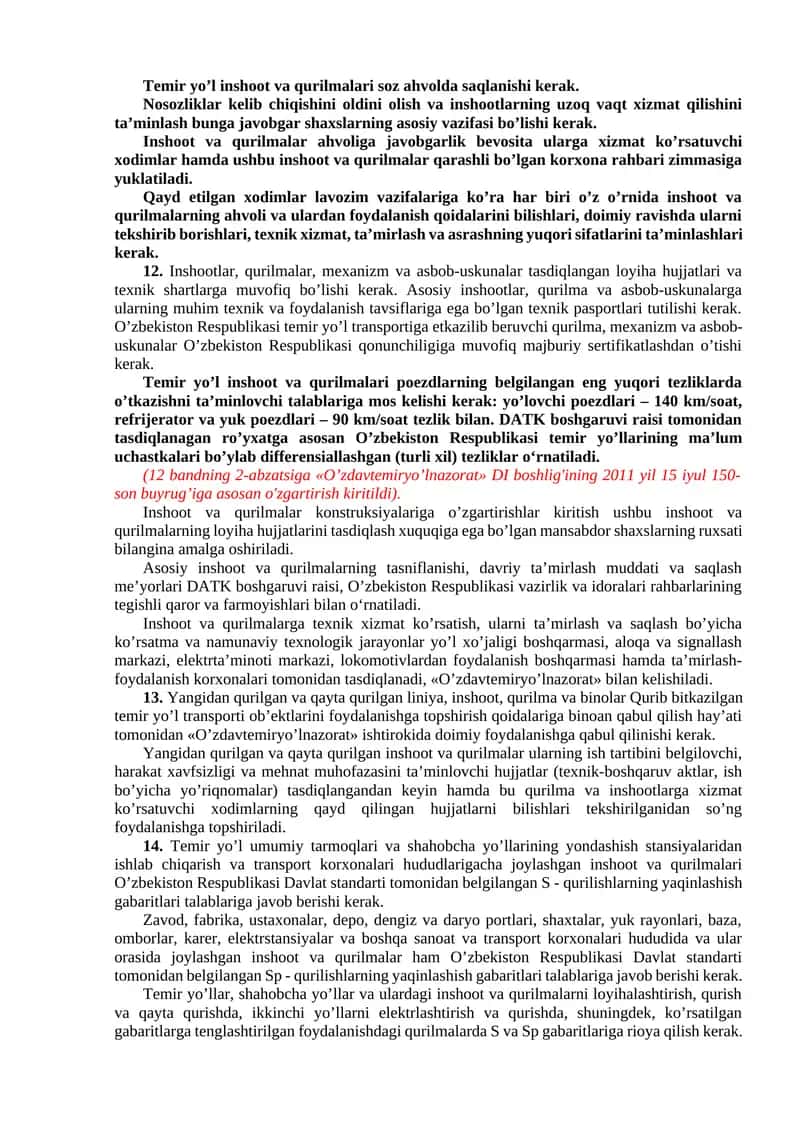 Temir yo’l inshoot va qurilmalari 1