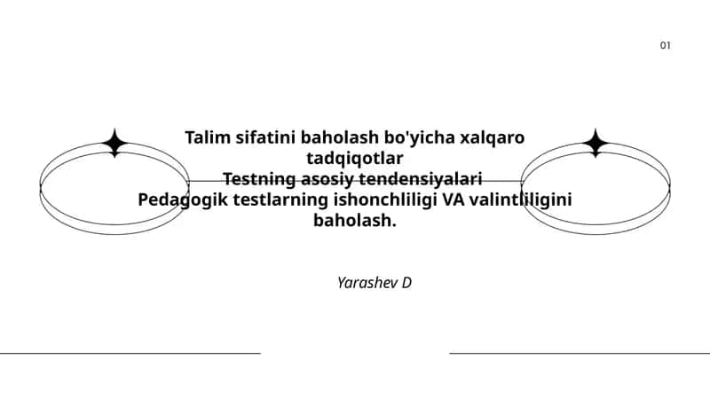 Xalqaro Ta'lim Baholash Dasturlari 1