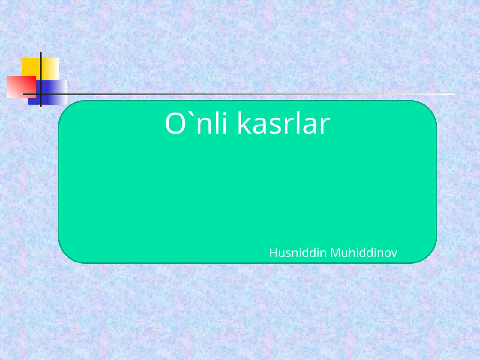 Atamalar lug'ati 1