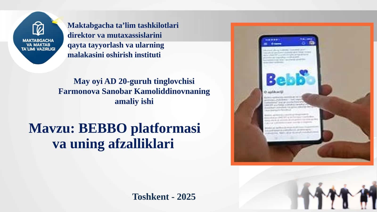 BEBBO platformasi va uning afzalliklari 1