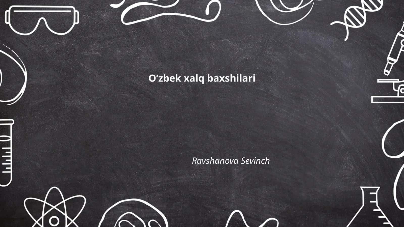 Oʼzbek xalq baxshilari 1