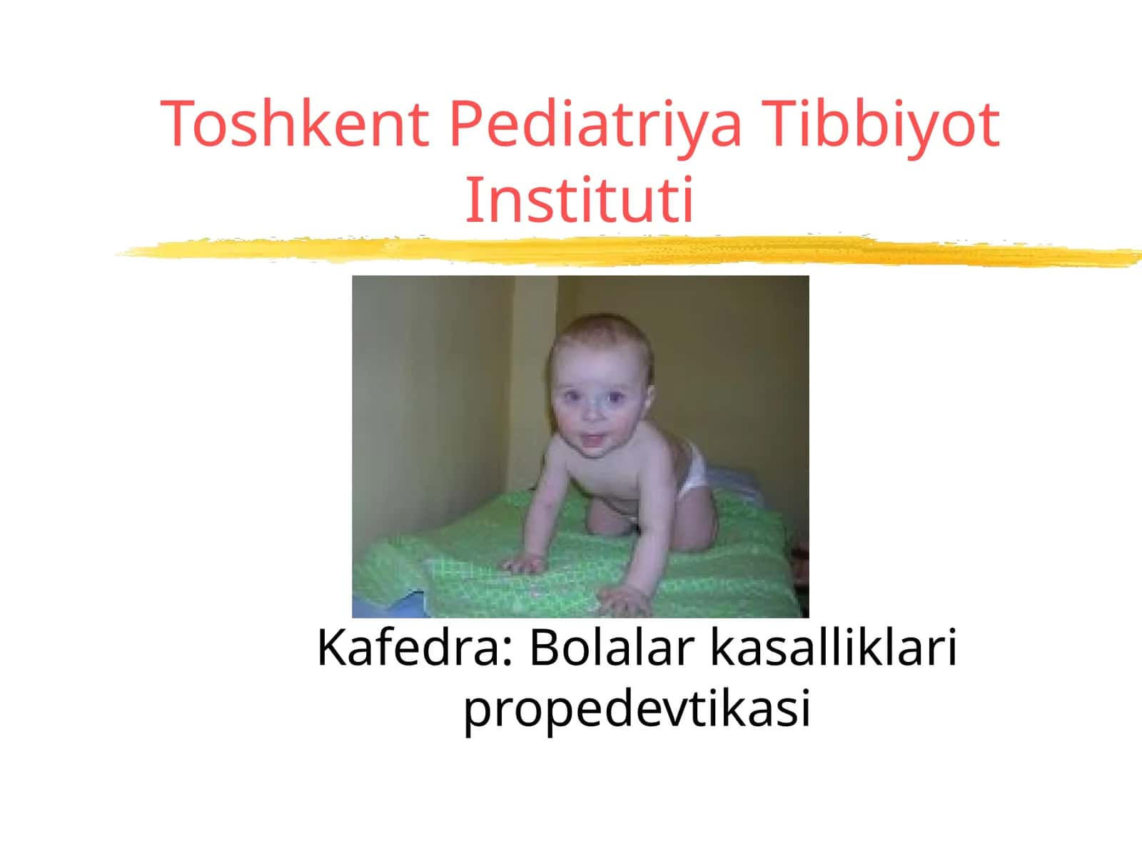 Neonatologiya va Neonatal davr 1