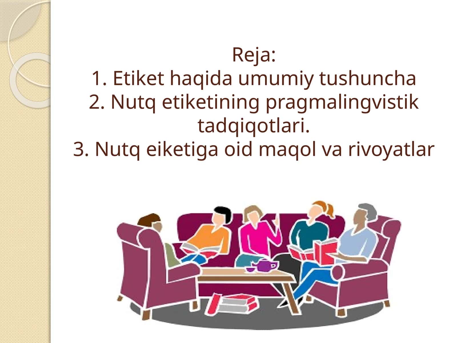 Etiket haqida umumiy tushuncha 1