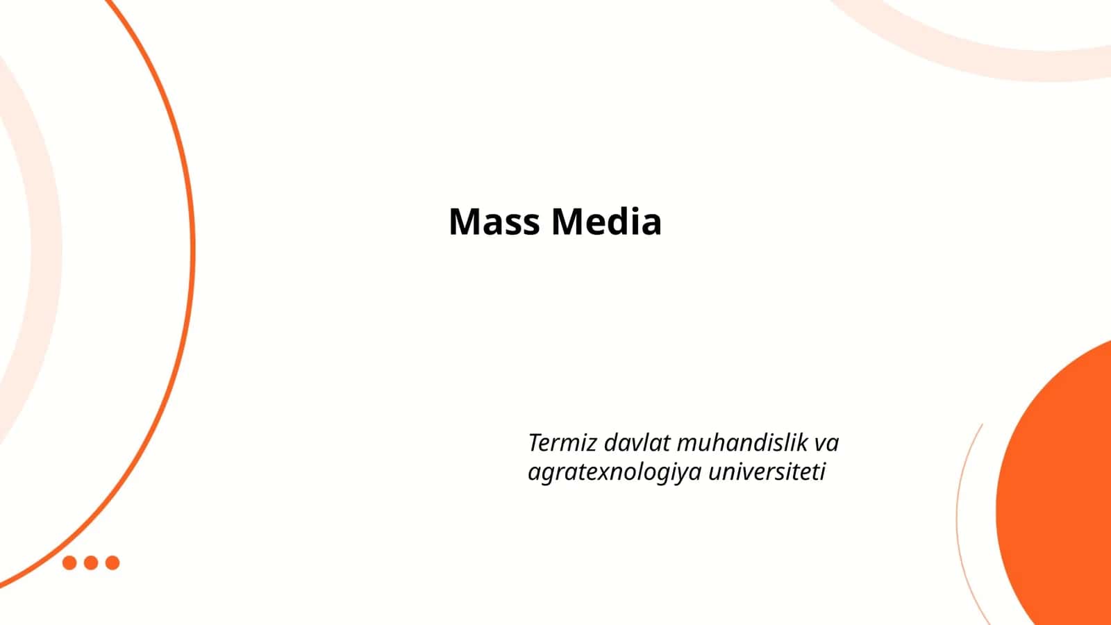 Evolyutsiya Mass media 1