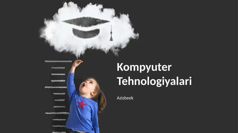 Kompyuter Texnologiyalari 1