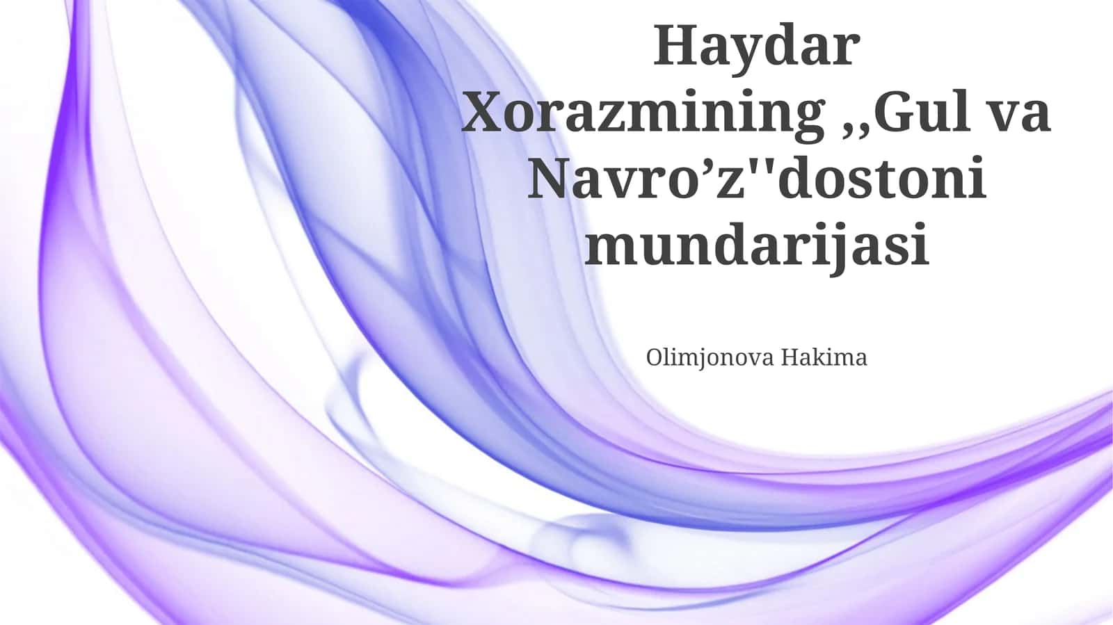 "Gul va Navroʼz"dostoni mundarijasi 1