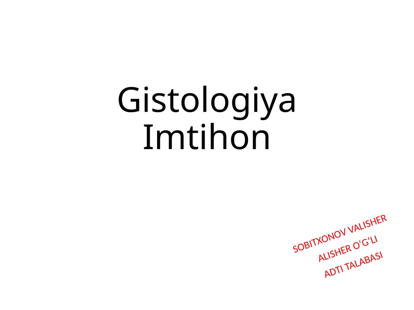 GistologiyaImtihon 1