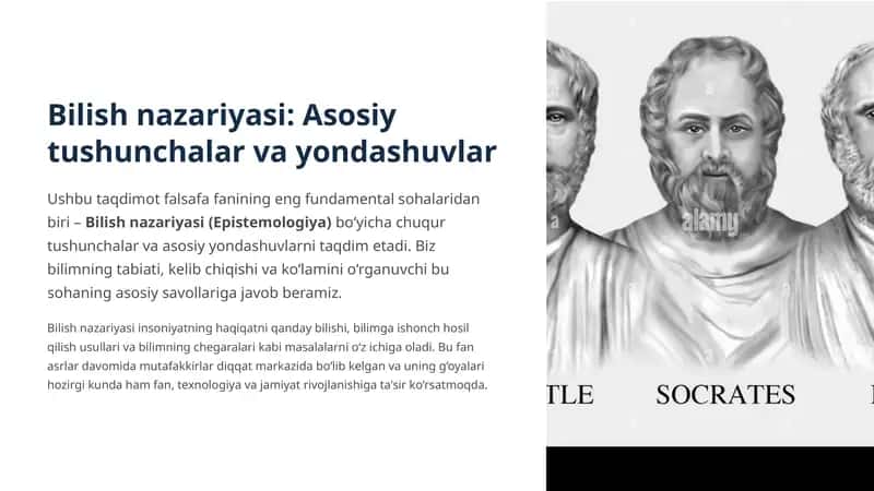 Bilish nazariyasi: Asosiy tushunchalar va yondashuvlar 1