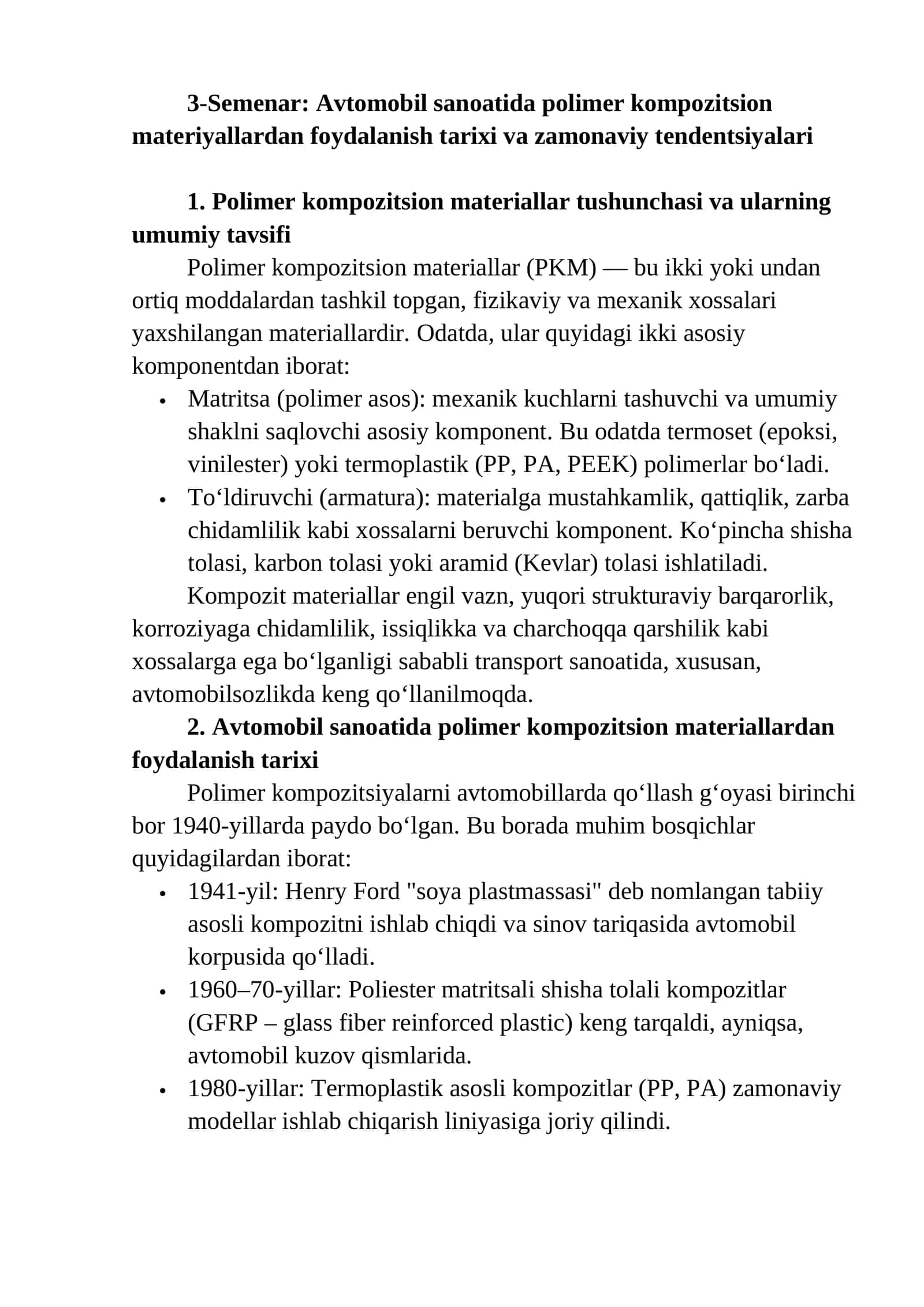 Polimer kompozitsion materiallar 1