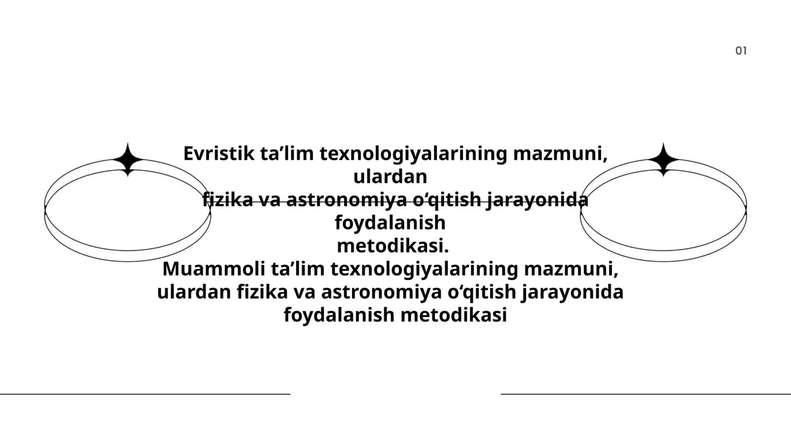 Evristik ta’lim texnologiyalari 1