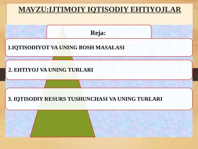 IJTIMOIY IQTISODIY EHTIYOJLAR 1