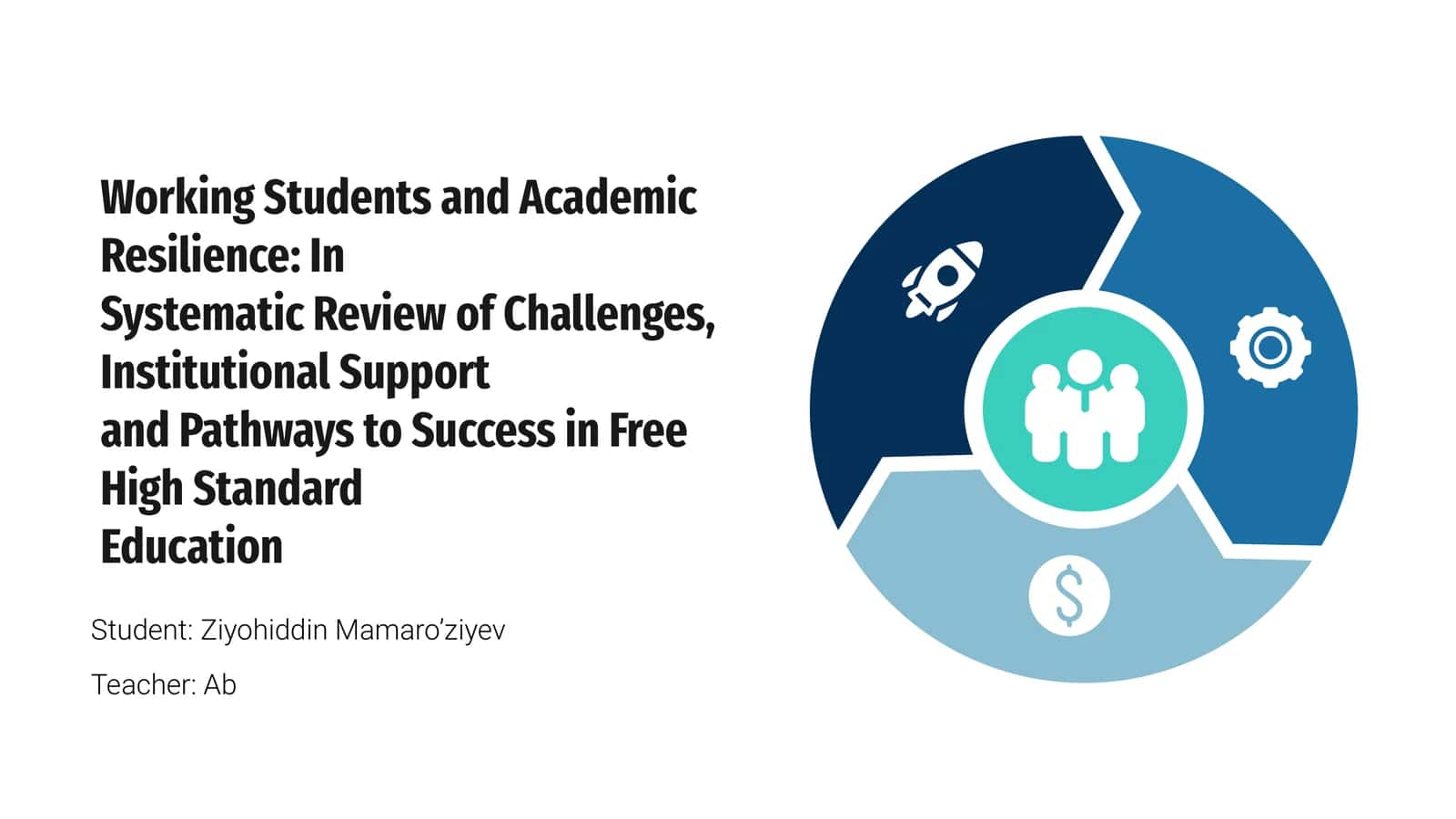 Working Students and Academic Resilience 1