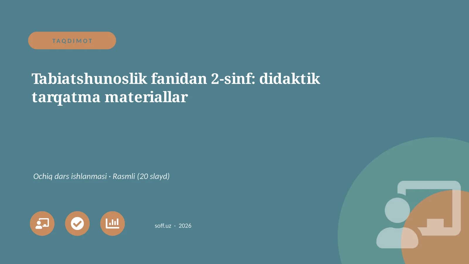 Tabiatshunoslik fanidan 2-sinf: didaktik tarqatma materiallar 1