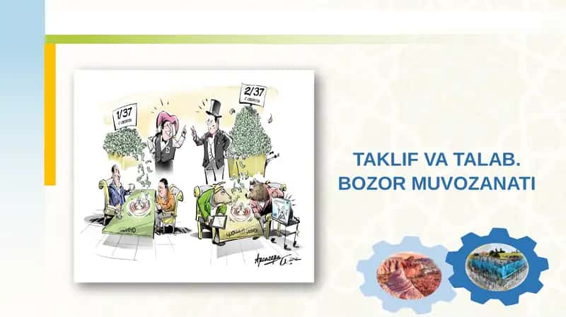TAKLIF VA TALAB.BOZOR MUVOZANATI 1