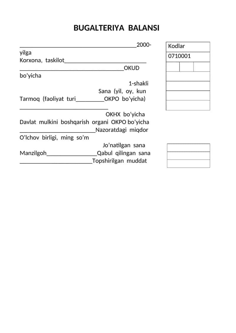 BUGALTERIYA BALANSI 1