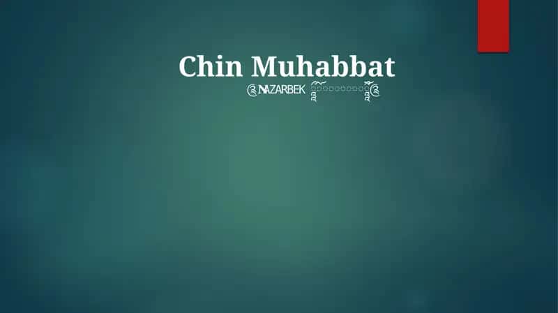 Chin Muhabbat 1