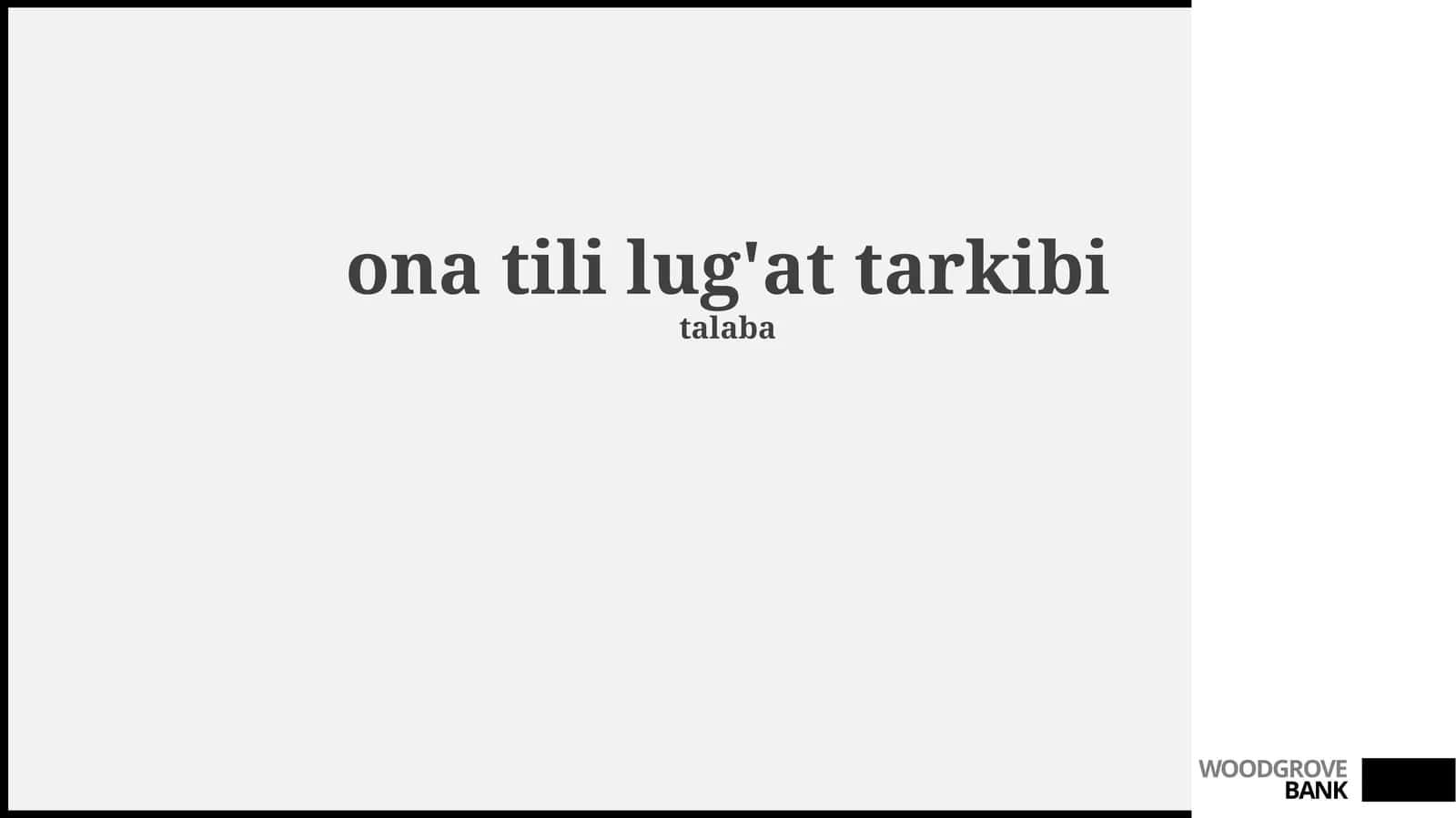 Ona tili lug'ati 1