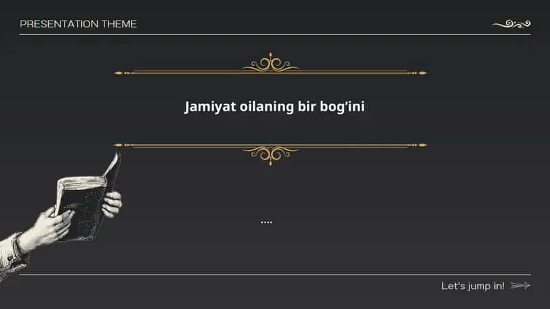 Jamiyat va oila 1
