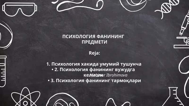 Психология Фанининг 1