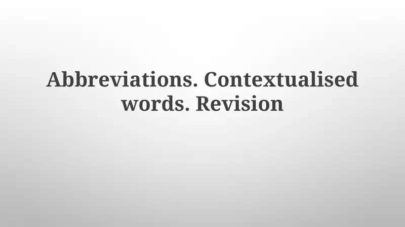 Contextualised Words in Literature 1