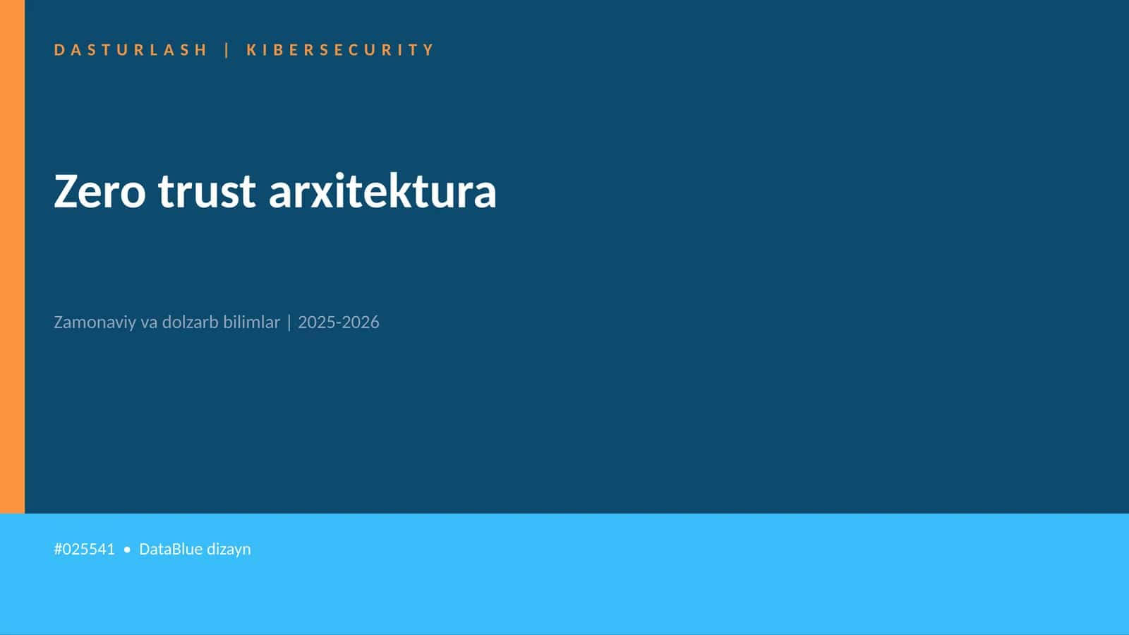 Zero trust arxitektura 1