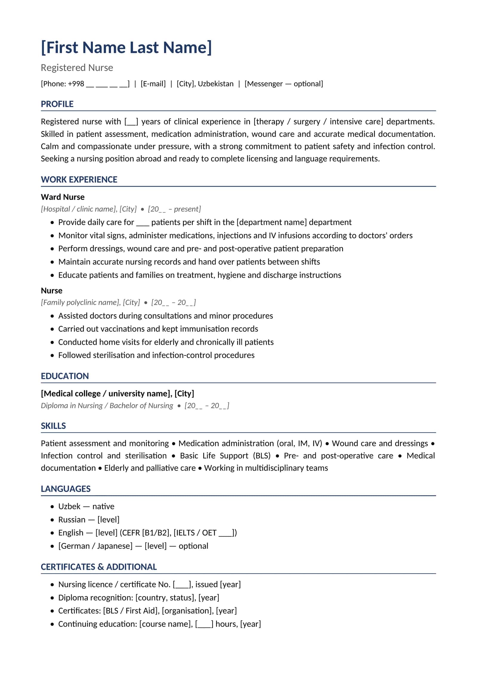 CV 04 English Nurse 1