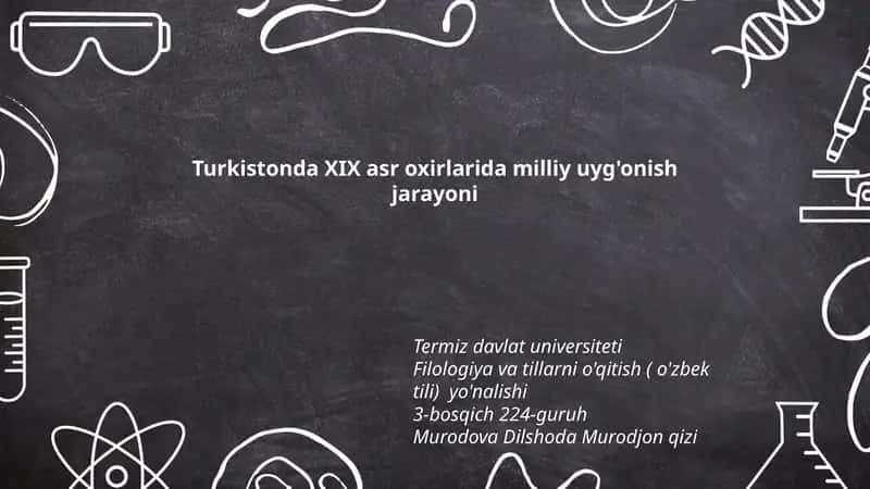Filologiya va tillarni o'qitish ( o'zbek tili) yo'nalishi 1