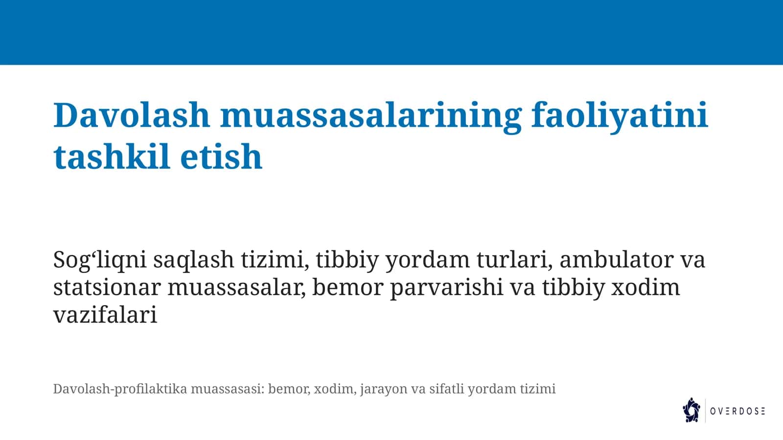 Mavzu rejasi 1