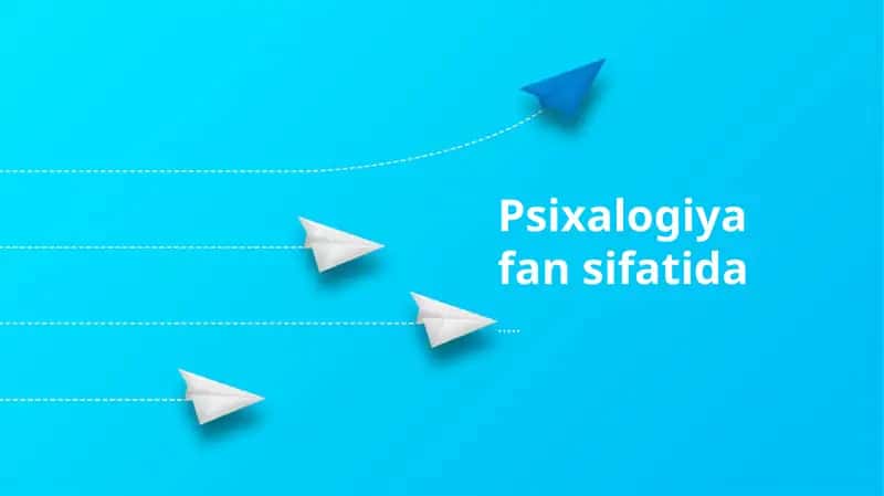 Psixologiya fan sifatida 1