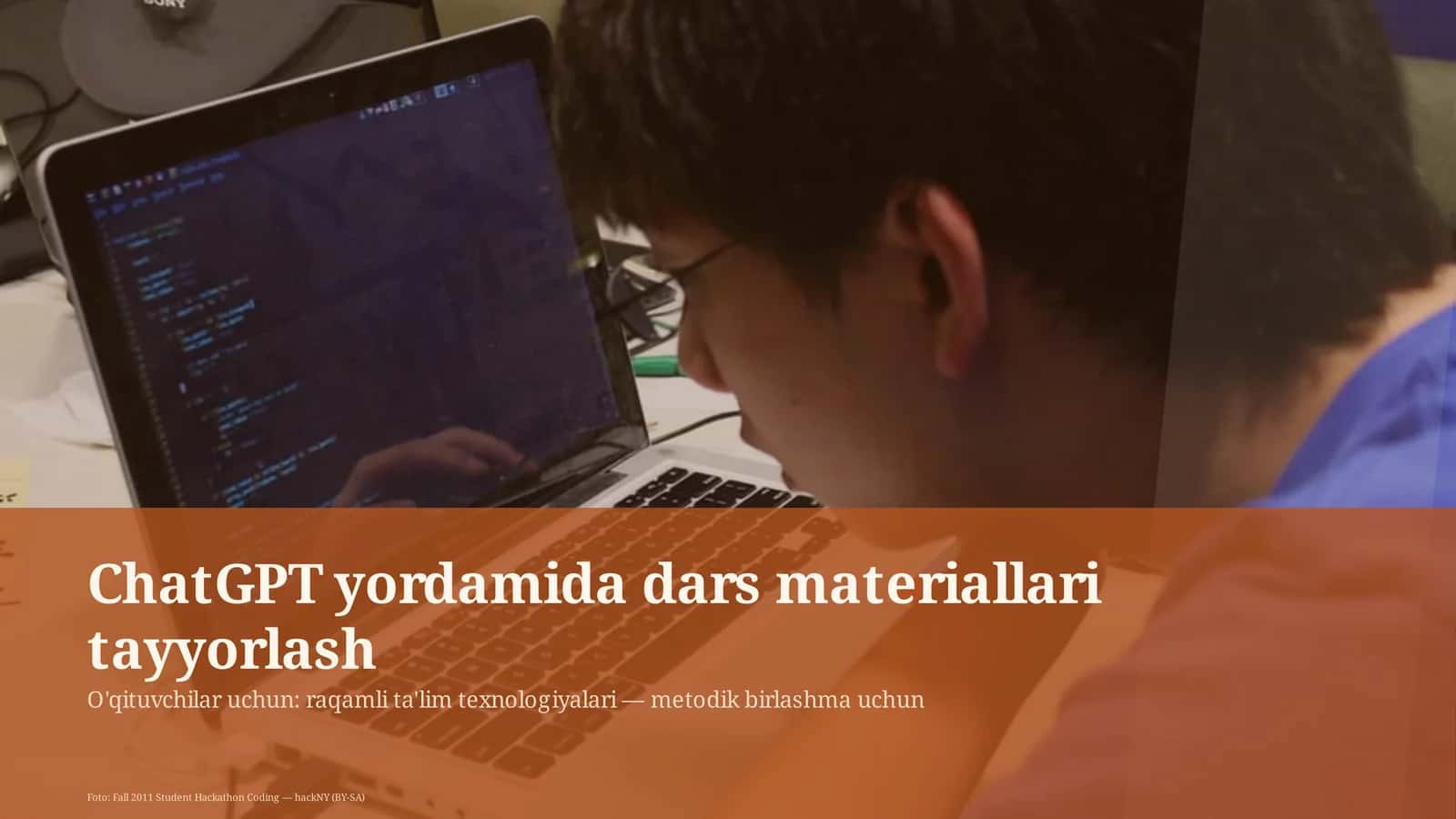 Dars Materiallari Tayyorlash 1