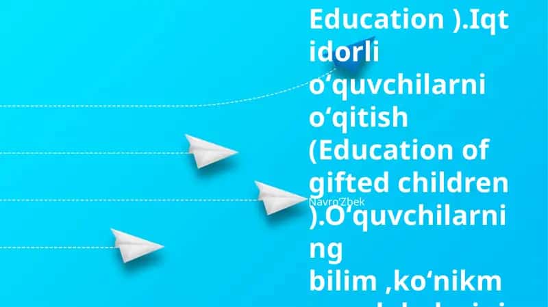 Steam ta'lim (Steam Education) 1