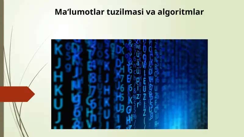 Ma‘lumotlar tuzilmasi va algoritmlar 1