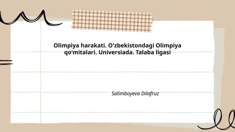 Olimpiya harakati 1