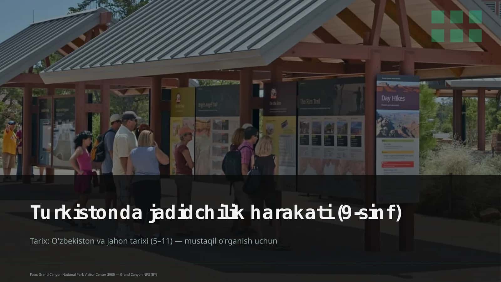 Turkistonda jadidchilik harakati (9-sinf) 1