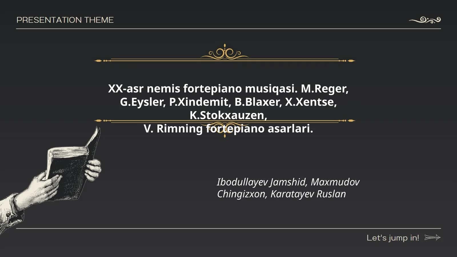 XX-asr nemis fortepiano musiqasi 1