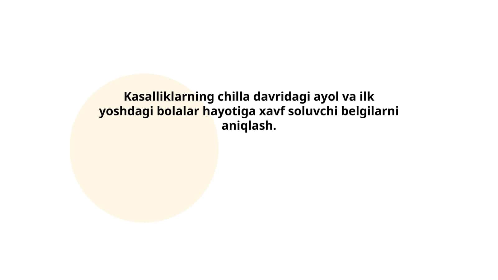 Chilla davri kasalliklari 1