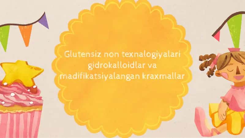 Glutensiz non ishlab chiqarish texnologiyalari 1
