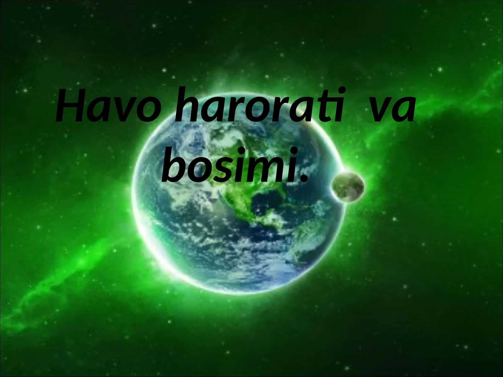 Havo harorati 1