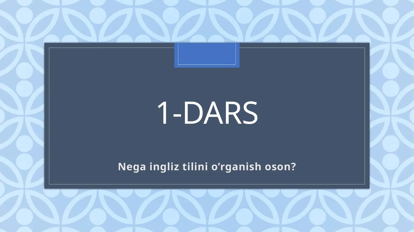 Negaingliztilinio’rganishoson? 1