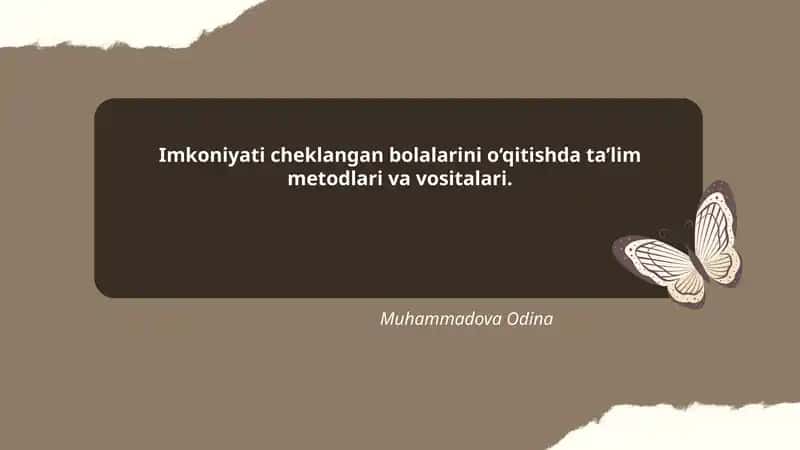 Maxsus ta'lim dasturlari