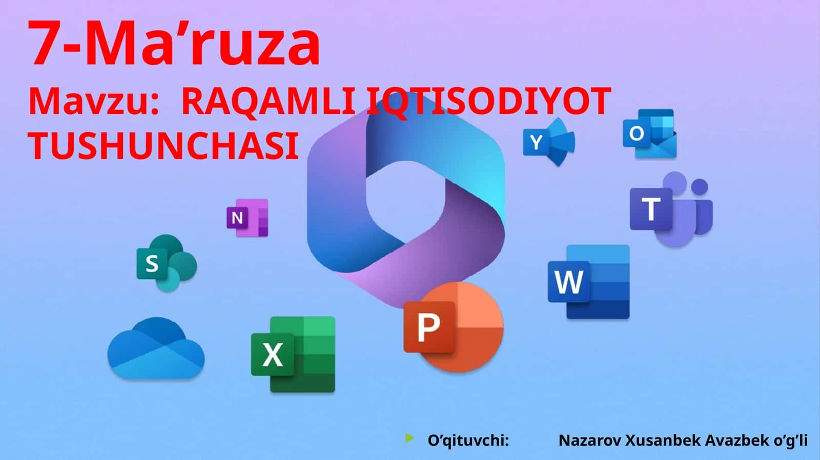 RAQAMLI IQTISODIYOT TUSHUNCHASI 1