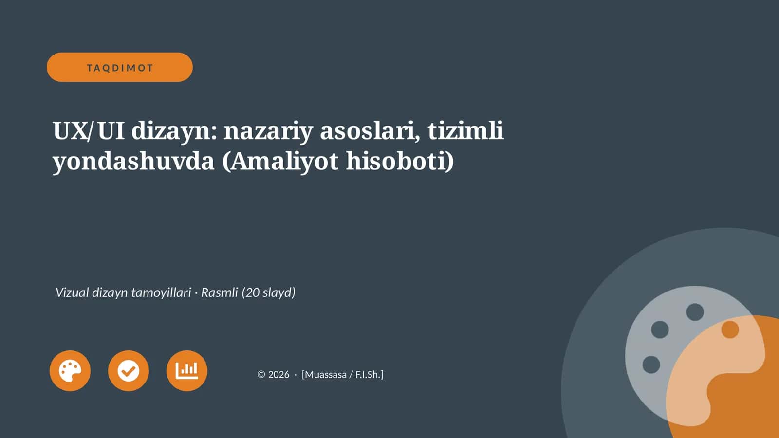 UX/UI dizayn: nazariy asoslari, tizimli yondashuvda 1